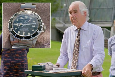 rolex divers watch antiques roadshow|antique roadshow veteran Rolex.